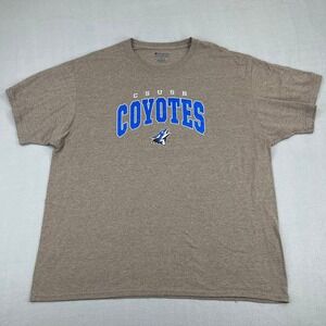 Champion CSUSB Coyotes Mens 2XL Gray Heather Short Sleeve Graphic T-Shirt